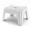 Табурет пластиковий Step 2 45x35x25, білий - мініатюра 1