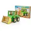 Детский деревянный 3D конструктор Бульдозер PuzzleOk Puz-26918 91 деталь - миниатюра 1