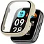 Чехол-накладка DK Пластик Gloss Glass Full Cover для Xiaomi Redmi Watch 3 Active / 3 Lite (ivory) - миниатюра 1