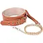 Нашийник з повідцем Dreamtoys Blaze Elite Collar and Leash 103 см коричневий - мініатюра 1