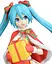 Колекційна фігурка   Sega Hatsune Miku Christmas Мику Хацуне Різдво 23  см VC 27.110 - мініатюра 2
