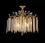 Люстра подвесная хрустальная VALESO 1113/600 золотой на 9 ламп E14 - миниатюра 1