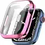 Чохол-накладка DK Silicone Face Case для Apple Watch 45mm (pink rose) - мініатюра 1