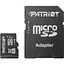 Карта памяти Patriot LX microSDHC 32GB UHS-I Class 10 + SD адаптер (PSF32GMCSDHC10) (113844) - миниатюра 1