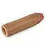 Насадка на пеніс Revolutionary Silicone Nature Extender 1.5, коричнева LOVETOYS 66-LV4211 103666 - мініатюра 6
