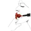 Роскошный кляп в виде розы Zalo - Rose Ball Gag, двойное использование - миниатюра 5