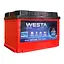 Акумулятор автомобільний Westa 6CT-63 А (1) RED EFB - мініатюра 1