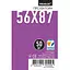 Аксесуар Games 7 Days Протектори для карт Games7Days 56 х 87 мм Standard USA, 50 шт. PREMIUM Plus (GSD-035687) - мініатюра 1