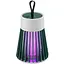 Лампа от комаров Electric shock BG-002 уничтожитель насекомых с аккумулятором 20-50 м² 12 часов работы зеленая - миниатюра 1
