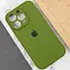 Чохол Epik Silicone Case Full Camera Protective AA для Apple iPhone 13 Pro Max 6.7 Зелений/Dark Olive - мініатюра 5