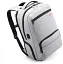 Рюкзак міський Tigernu T-B3319 25л з відсіком для ноутбука до 15.6" та USB Silver Grey (18195) - мініатюра 2