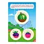 Розвиваюча книжка "Кумедна їжа: Частина та ціле" 873008 багаторазові наклейки - мініатюра 3