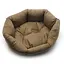 Лежак для собак та котів Zoo-hunt Боббі коричневий №2 45х60х19 см - мініатюра 1