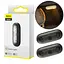 Лампа-плафон в салон автомобіля Baseus Capsule Car Interior Lights (2PCS/Pack) Black (DGXW-01) - мініатюра 4