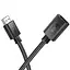 Дата кабель Hoco US13 HDTV male to HDTV female HD extension (2m) Black - мініатюра 2