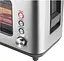 Тостер Sencor 1200 Вт підігрів розморожування з віконцем нерж. сталь сіро-чорний - мініатюра 9