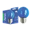 Світлодіодна декоративна лампа Feron LB-37 1 Вт E27 синя прозора - мініатюра 1