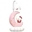 Детская настольная лампа Hello Kitty на луне белая (352E) - миниатюра 2