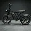 Электровелосипед Volto Vortex 22" фетбайк 1000W 48V 19Ah PAS система черный - миниатюра 7