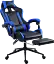 Геймерское кресло GT Racer черное с синим (X-2323 Black/Blue) - миниатюра 4