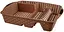 Сушка для посуды Violet House 0757 Роттанг CREAM 9х48х37.5 см (6900227) - миниатюра 1