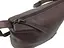 Женская кожаная наплечная сумка Borsacomoda темно-коричневая sum0028737 - миниатюра 9