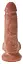Фаллоимитатор King Cock With Balls 19.4 см коричневый - миниатюра 4