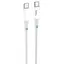 Дата кабель Hoco X70 Ferry Type-C to Type-C 60W (1m) Білий - мініатюра 1