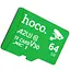 Карта пам'яті Hoco microSDXC Class 10 - 64GB без адаптера Green - мініатюра 2