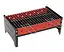 Гриль вугільний Bo-Camp Compact Black/Red (8108357) (DAS302026) - мініатюра 1