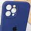Чохол Epik Silicone Case Full Camera Protective AA для Apple iPhone 12 Pro 6.1 Синій/Deep navy - мініатюра 6