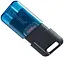 Флеш-накопичувач Kingston USB флеш накопичувач DataTraveler 80 M Blue/Black (DT80M/128GB) - мініатюра 2