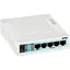 Коммутатор Mikrotik RB260GS 5 Gigabit ports and SFP cage SwOS plastic case PSU - миниатюра 1