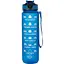 Пляшка для води Tritan фітнес, спорт, прогулянка GO 1 л Blue - мініатюра 1