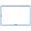 Чехол Samsung Tab S11 Ultra Frame Cover EF-JX930CLEGWW Blue (7168993) - миниатюра 2