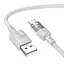 Кабель Hoco Spirit Type-C transparent charging data cable U129 1.2 м 3A - мініатюра 3