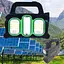 Фонарь аккумуляторный Solar Hurry-bolt HB-6169 кемпинговый переносной 3 режима солнечная батарея черно-зеленый - миниатюра 7