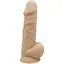 Фаллоимитатор с вибрацией SilexD Norman Vibro Flesh (Model 1 Size 8,5) + LRS, диаметр 5 см - миниатюра 2