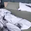 Простыня MirSon Сатин 22-1400 Feather Touch 180x220 см (2200010566666) - миниатюра 2