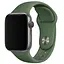 Силиконовый ремешок для Apple Watch 38/40/41/42mm(ser.10) Зеленый / Army green - миниатюра 1