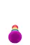 Анальная пробка Colourful Love Colourful Plug 145 cm (мульти) - миниатюра 2