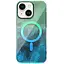 Чохол Epik TPU Shiny Mountain MagFit для Apple iPhone 15, 6.1 Green/Blue - мініатюра 1