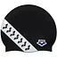 Шапочка для плавання Arena Icons Team Stripe Cap Black/White (1097-001463-111 UNI) - мініатюра 1