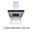 Вытяжка декоративная Т-образная PERFELLI TS 6635 I/BL 1000 LED - миниатюра 7