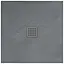 Душевой поддон Rea grey Rock 90x90 REA-K4585 Серый - миниатюра 1