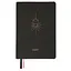 Дневник А5 Leo Planner недатированный Hypnotic мягкий черный 320 страниц (252703) - миниатюра 1