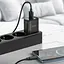 МЗП Hoco C140A Smart QC3.0 18W (1USB-A) + кабель USB to Type-C Black - мініатюра 5