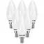 DECK INN 5шт 4w світлодіодних лампочок свічок E14 - мініатюра 1