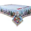 Скатертина Lefard Home Textile Comet гобеленова новорічна з люрексом 140х140 см (716-010) - мініатюра 1