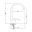 Смеситель для кухни Brinex 36W 007 - миниатюра 3